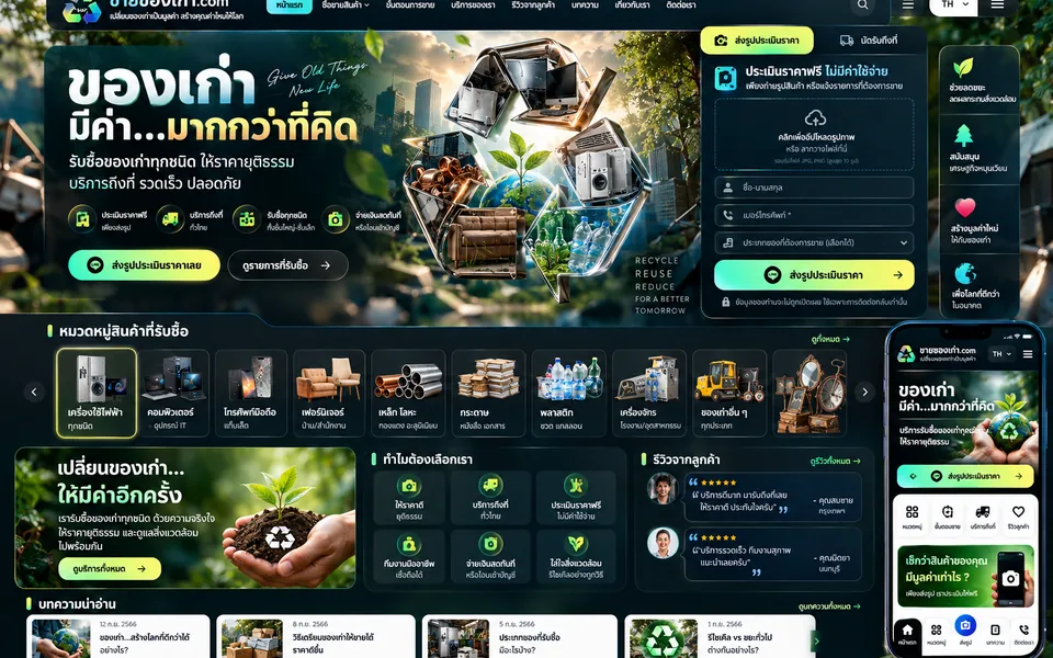 Article: ทำไมWebsiteต้อง Responsive และ Mobile First